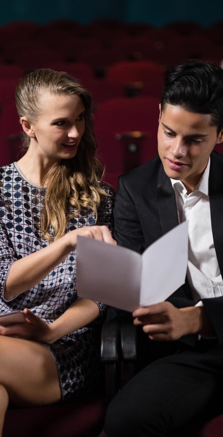 couple in theatre