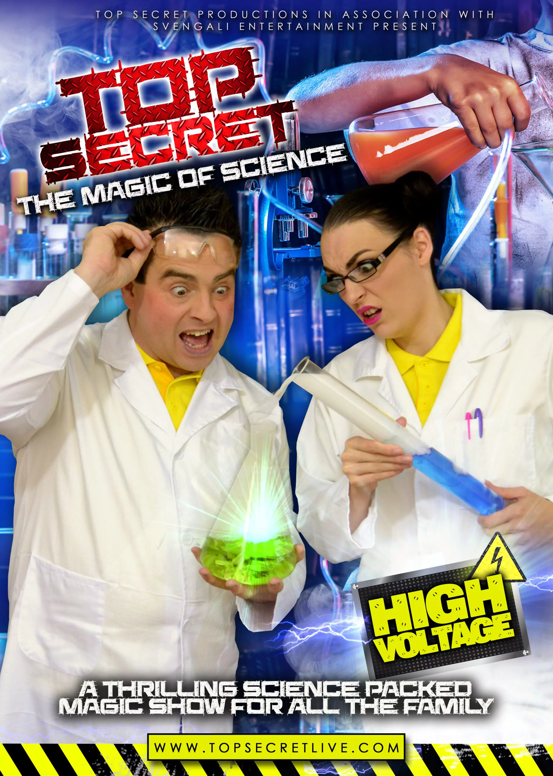 2. Top Secret A4 Poster 2026 – High Voltage