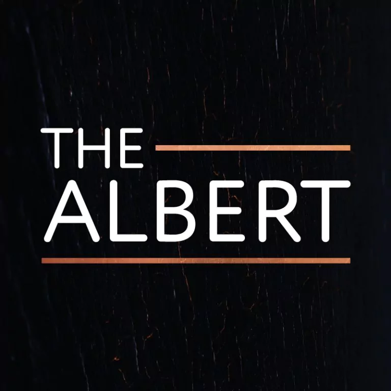 The albert social logo